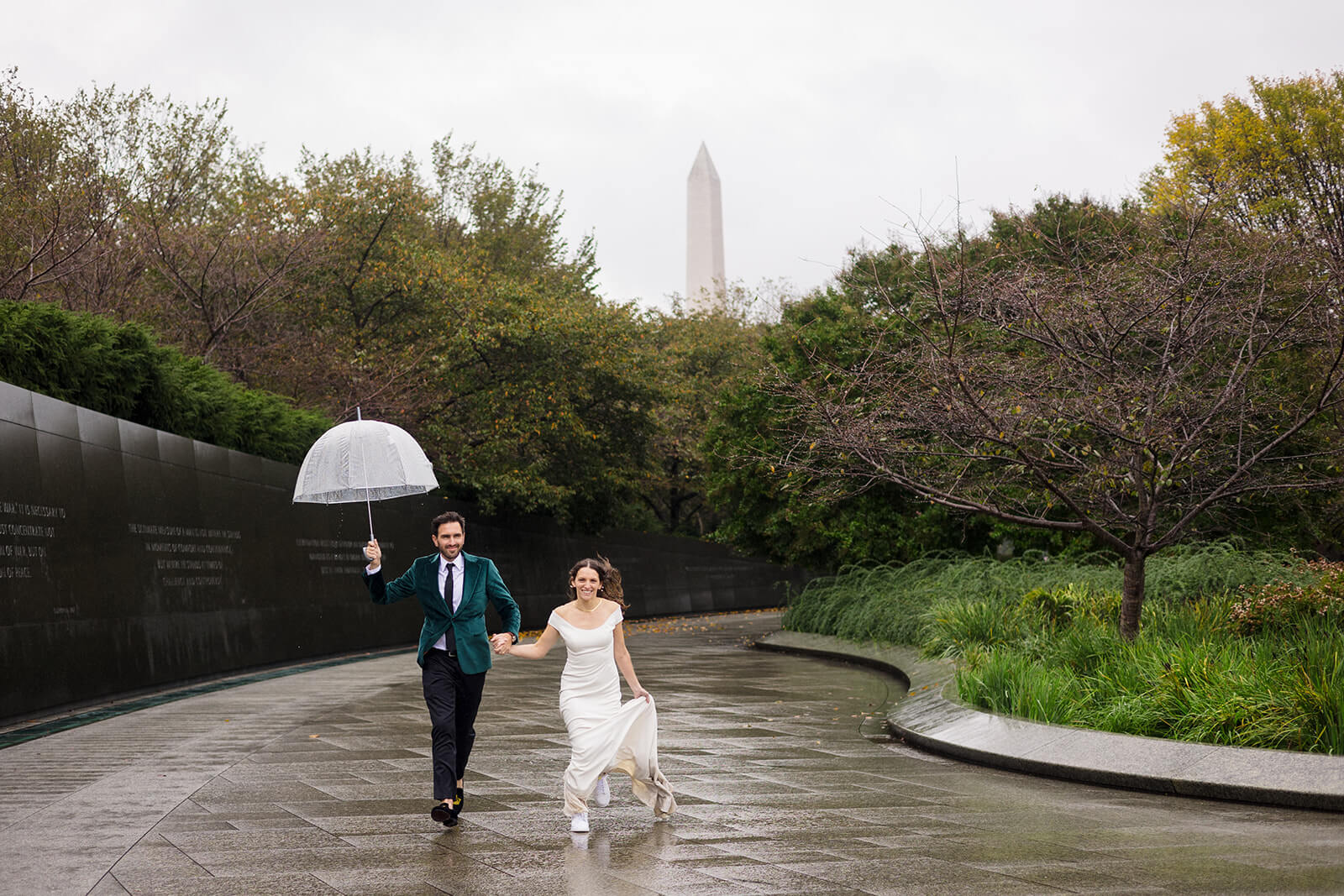 DC War Memorial Wedding