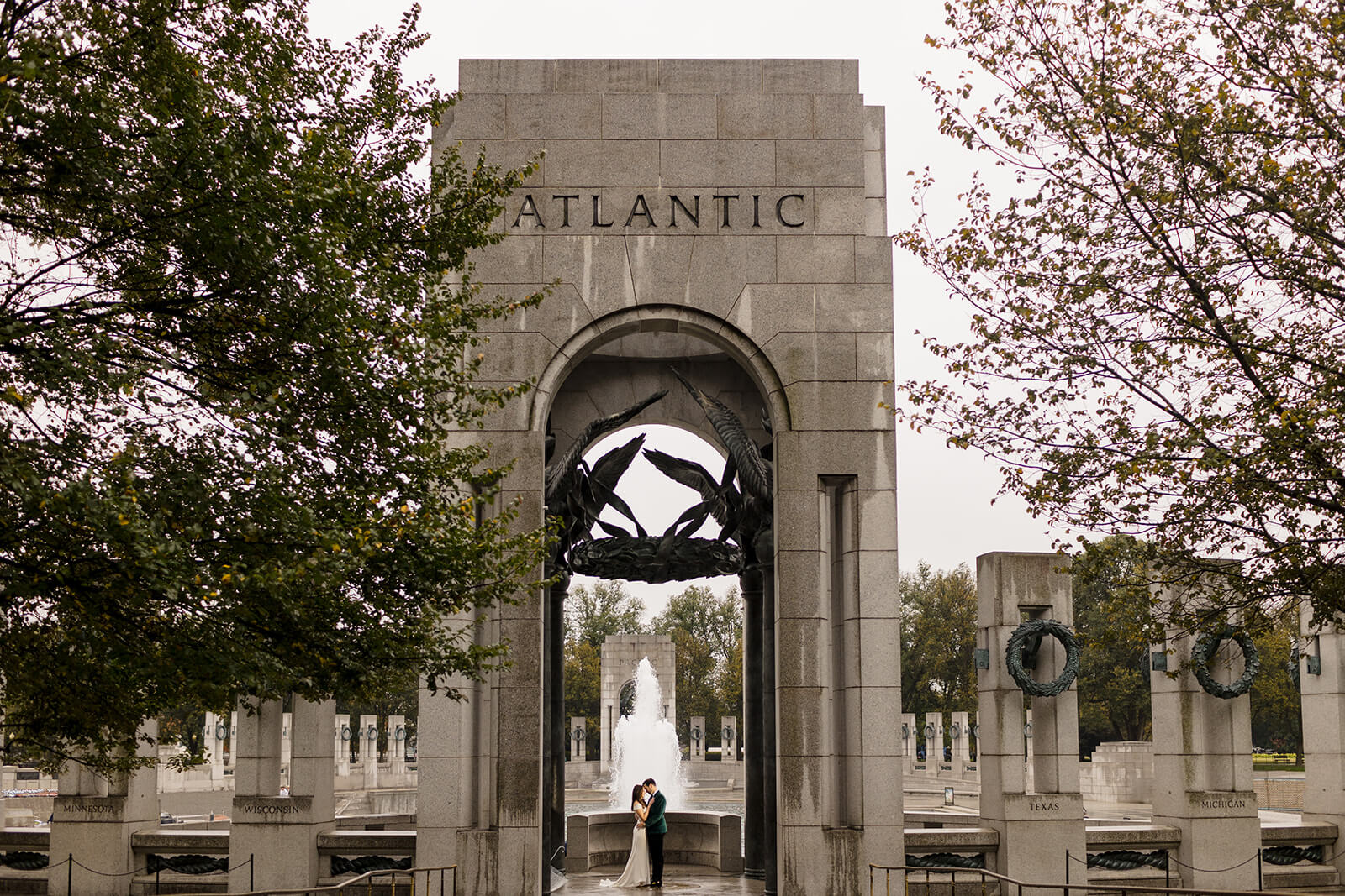 DC War Memorial Wedding