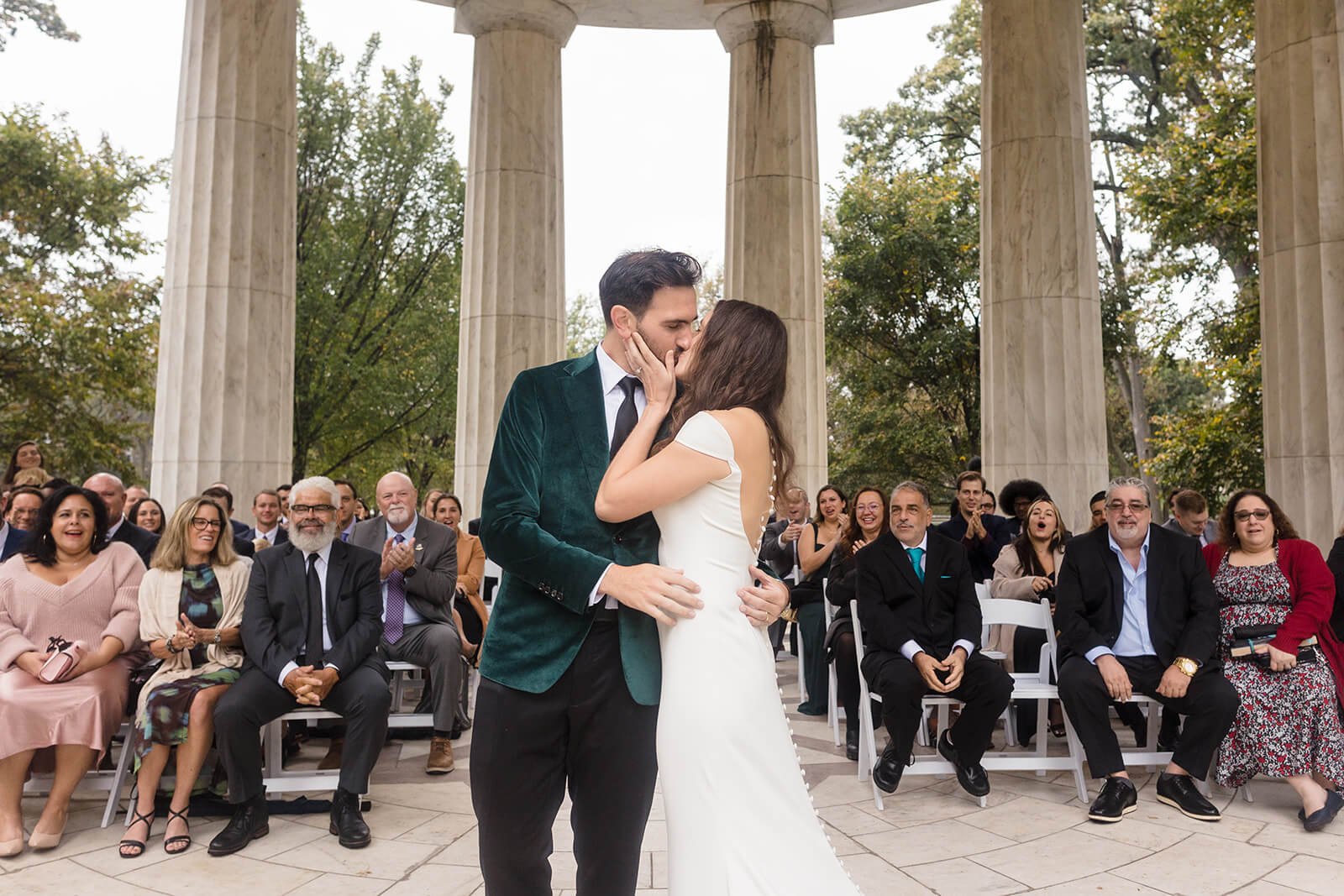 DC War Memorial Wedding