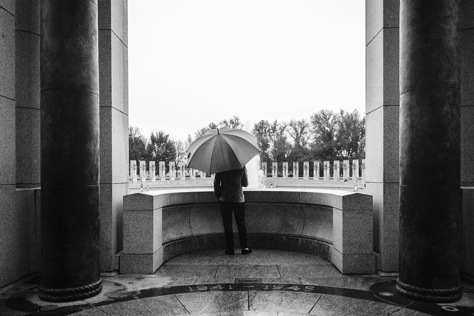 DC War Memorial Wedding