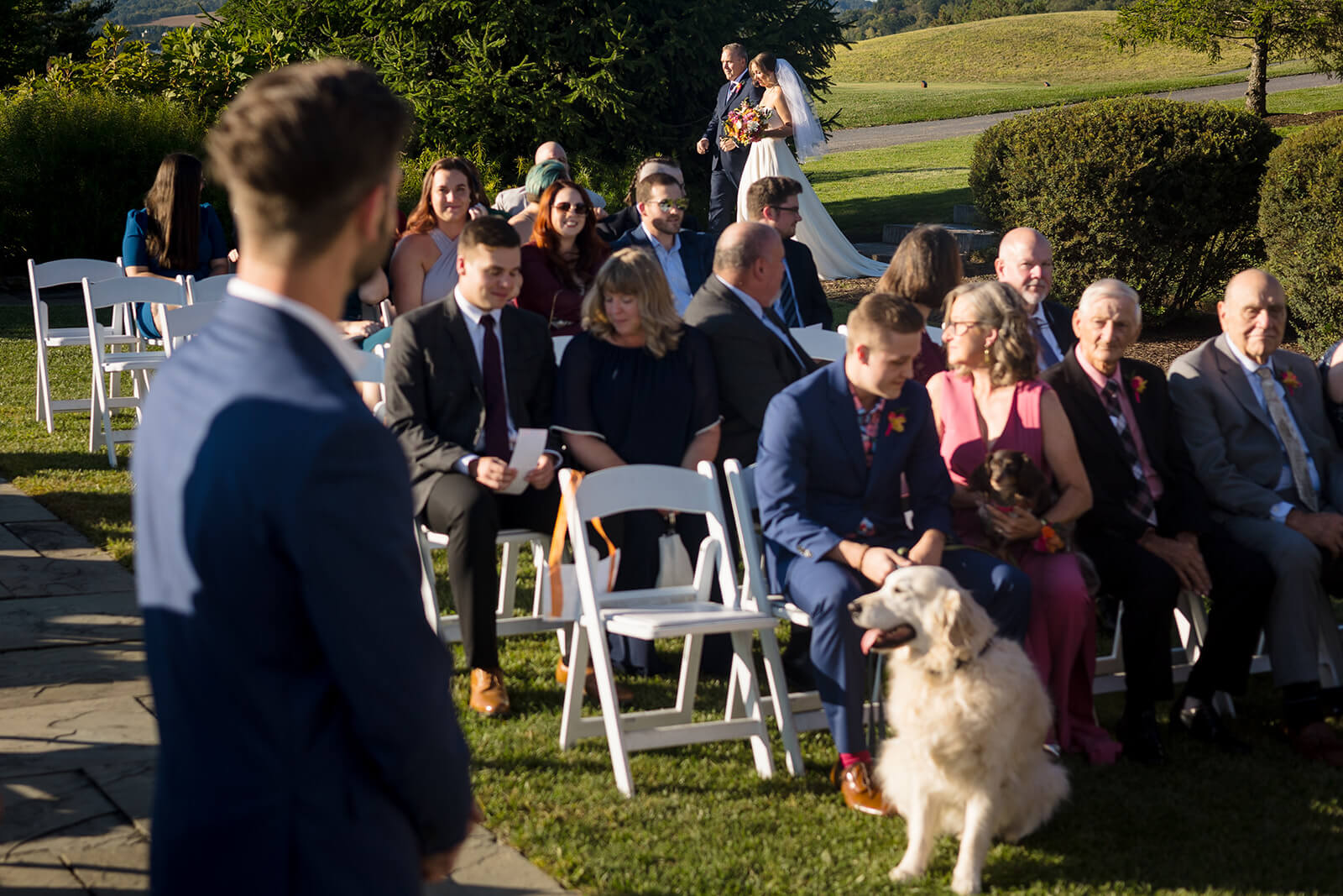 Musket Ridge Wedding ceremony