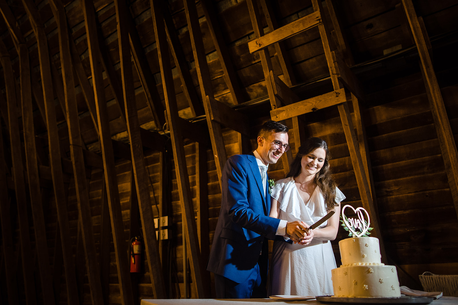 Mount Vernon Farm Wedding reception