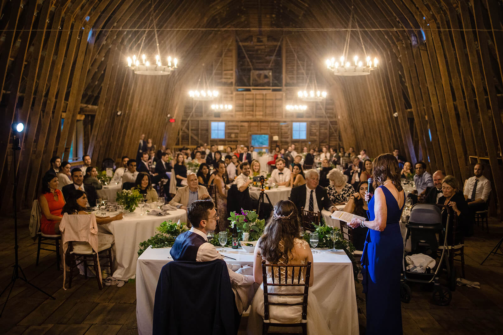 Mount Vernon Farm Wedding reception