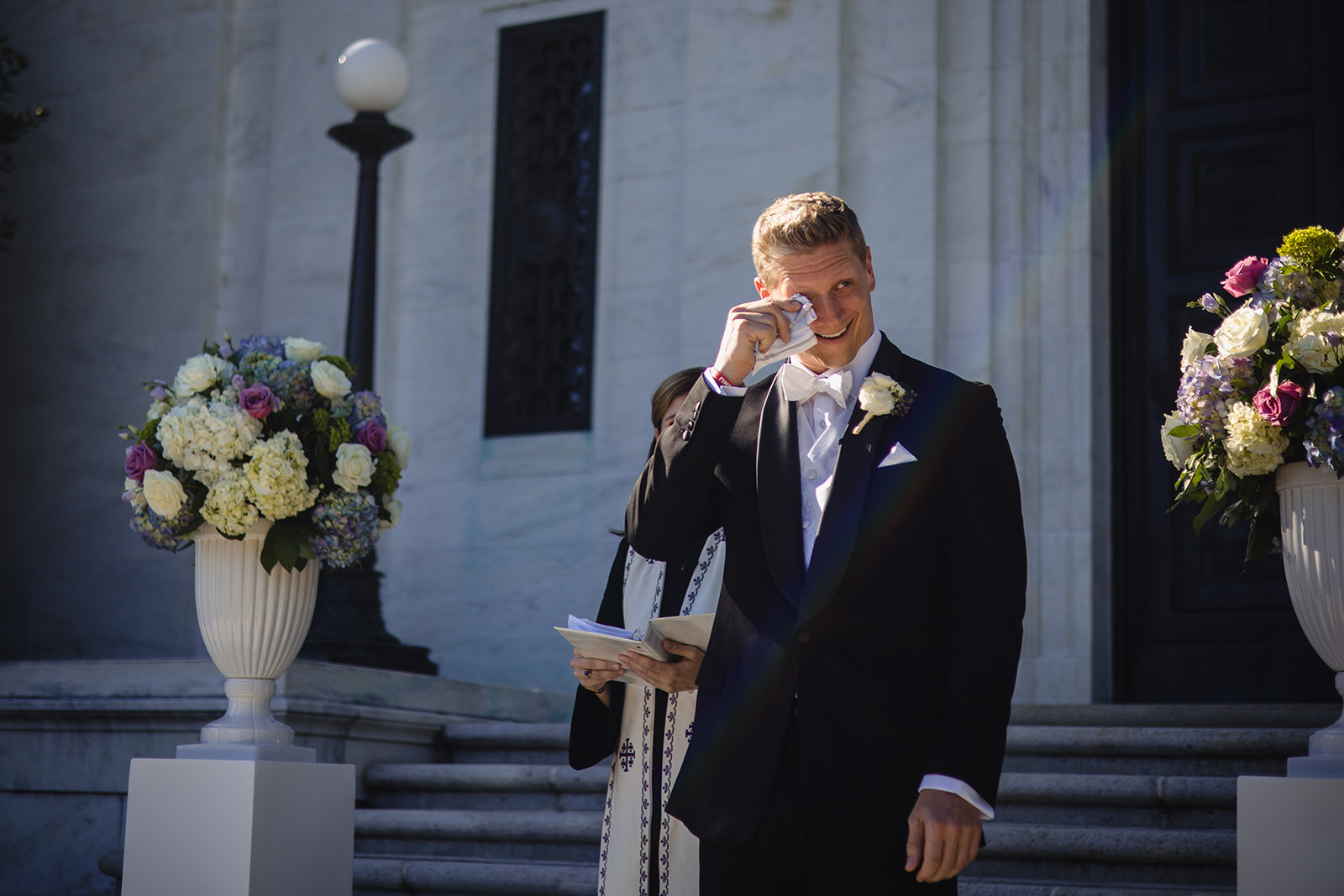 Potomac View Terrace Wedding ceremony