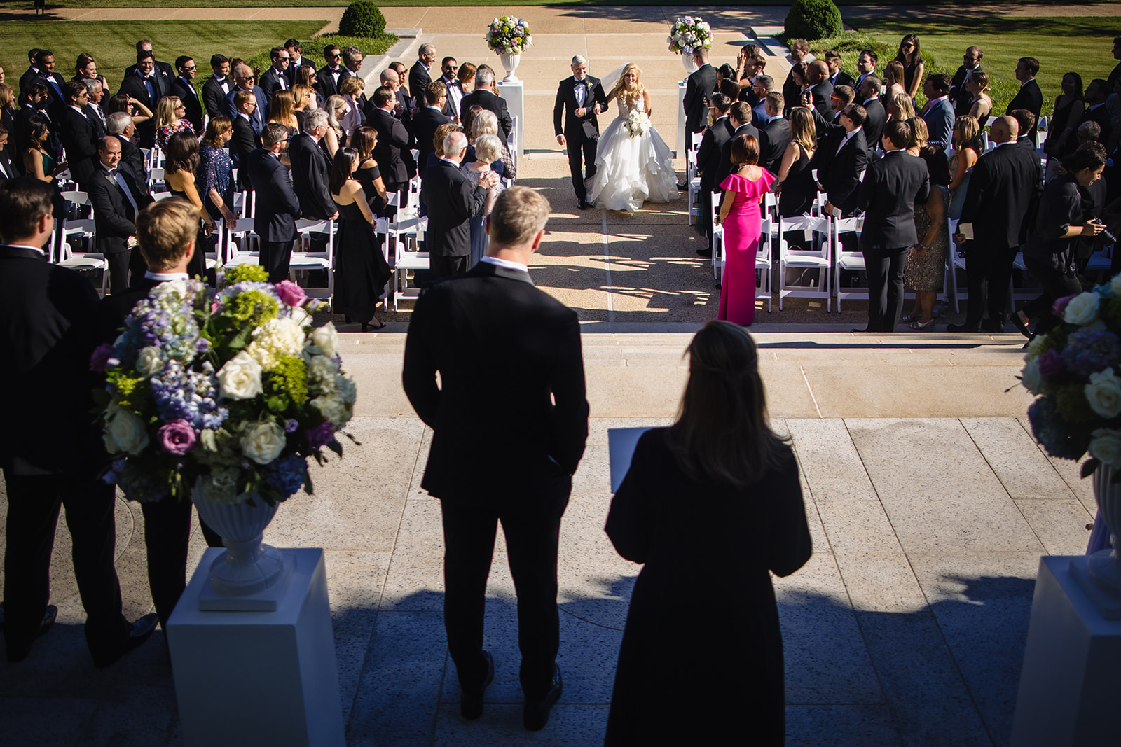 Potomac View Terrace Wedding ceremony