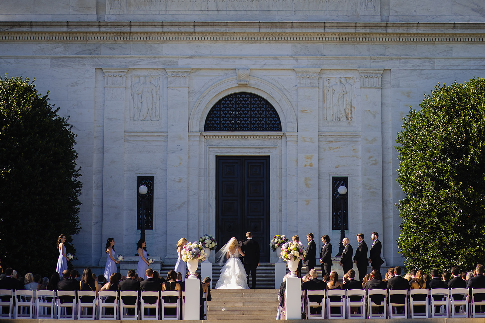 Potomac View Terrace Wedding ceremony