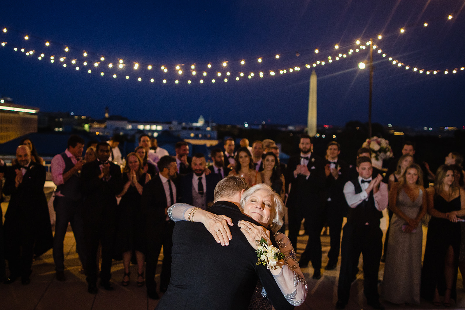 Potomac View Terrace Wedding reception