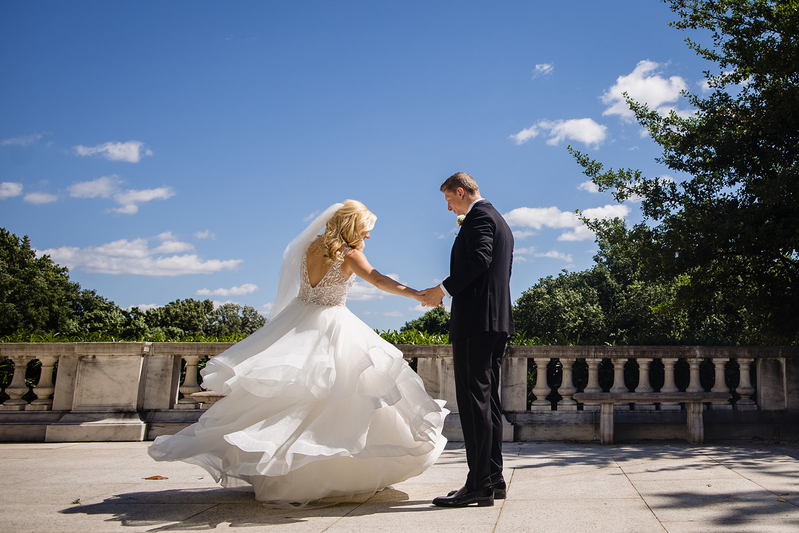 Potomac View Terrace Wedding portrait