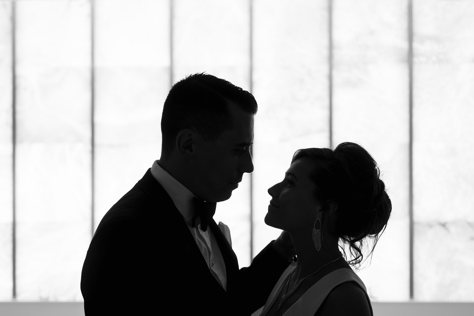 ALX Rooftop Wedding portrait