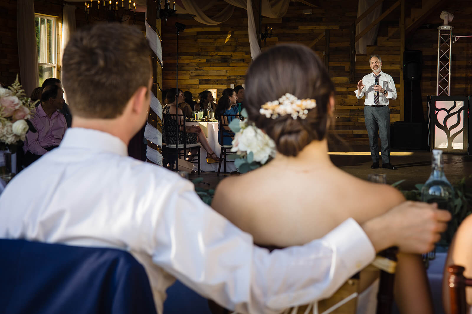 Walden Hall Wedding reception